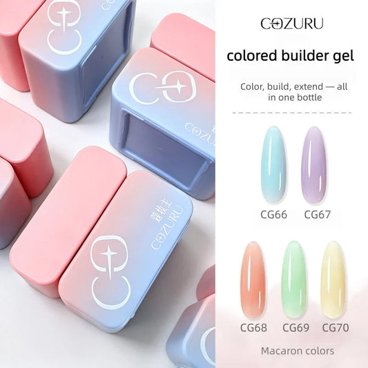 Meet the Pastel Builder Gel Collection: 5 Milky Shades for Lightning-Fast Dual Form Extensions & Overlays