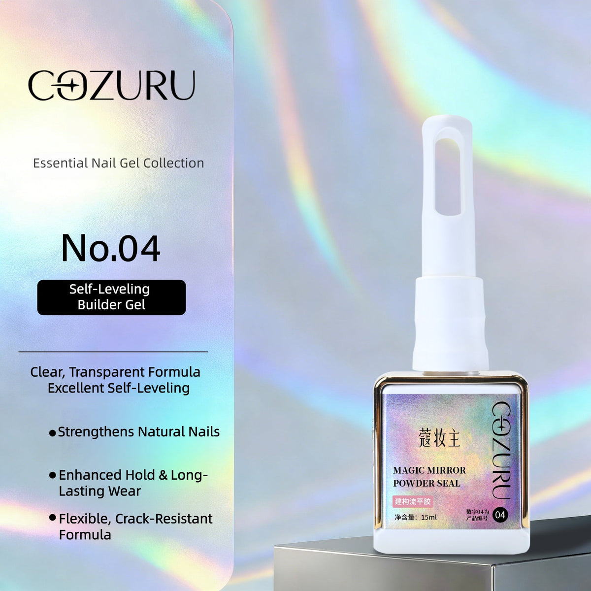 COZURU Professional Nail Gels – Prep, Base, Builder & Top Coats