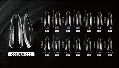 COZURU Medium Length Almond Dual Forms - C05