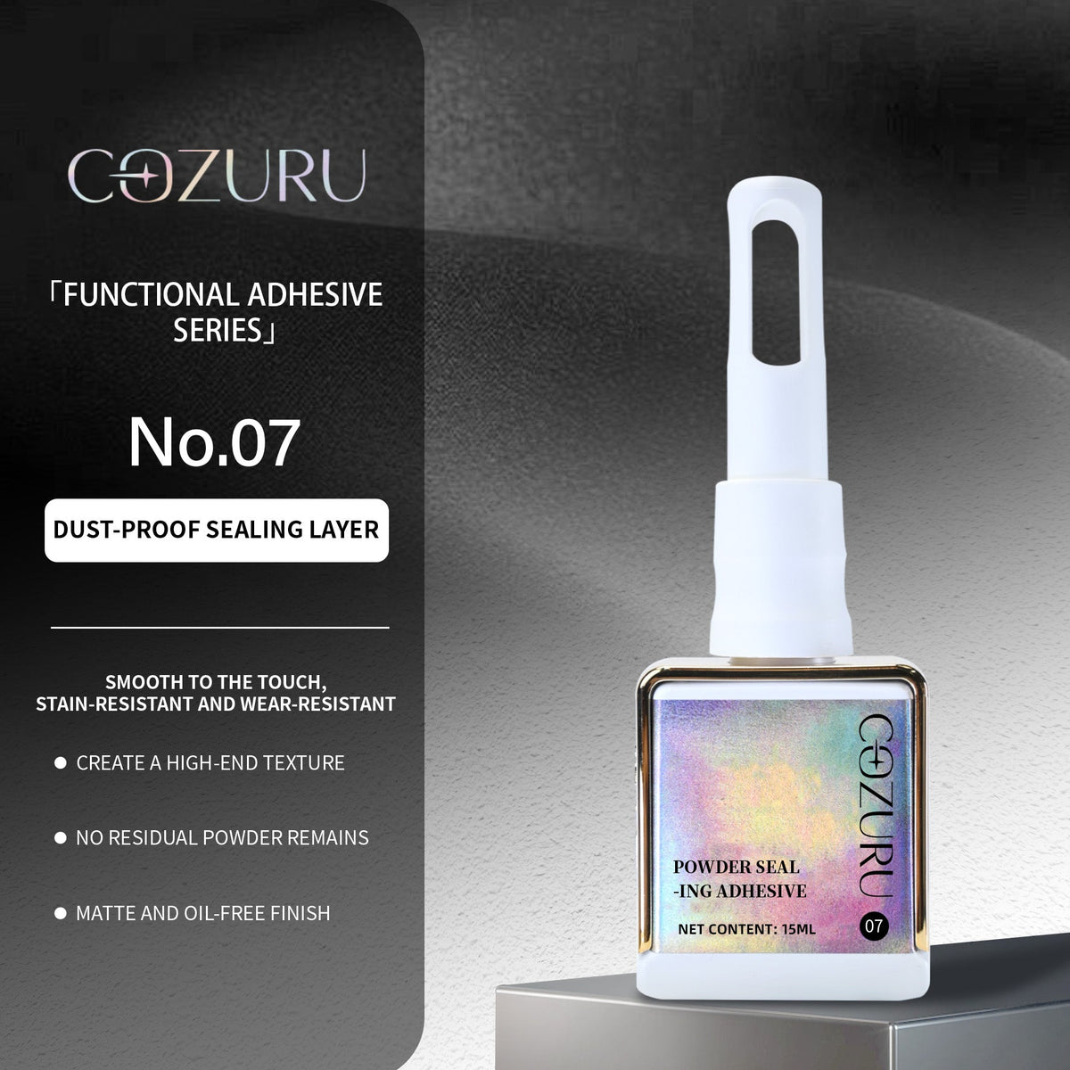 COZURU Nail Art Glue – Strong Adhesive for Extensions & Press-On Nails