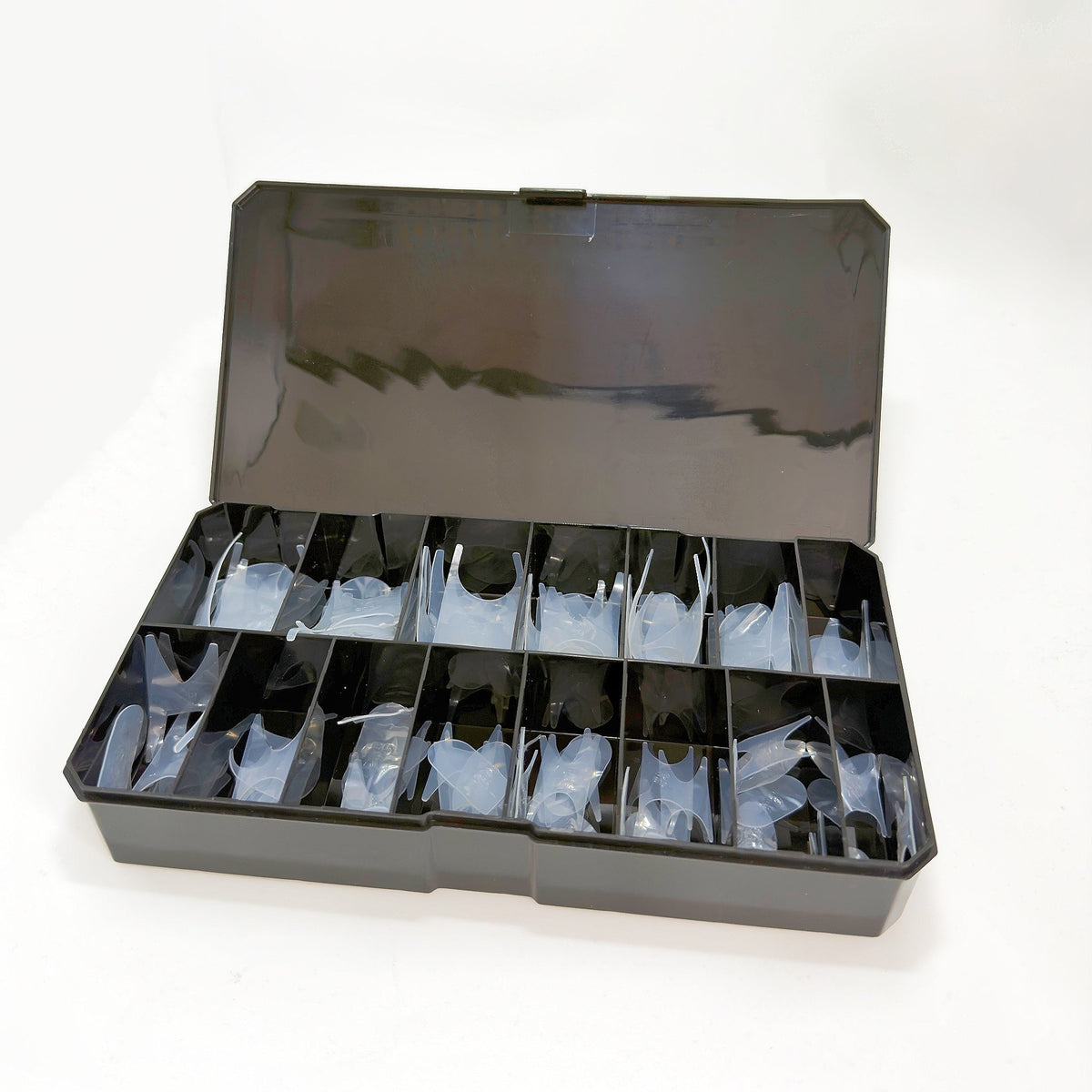 COZURU Silicone French Tip Guides for Dual Forms – 6 Shapes