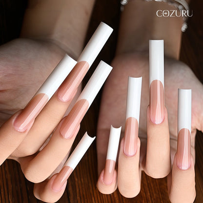 COZURU Silicone French Tip Guides for Dual Forms – 6 Shapes