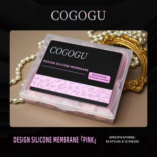 COZURU Design Silicone Membrane – Reusable Nail Art Texture Tool